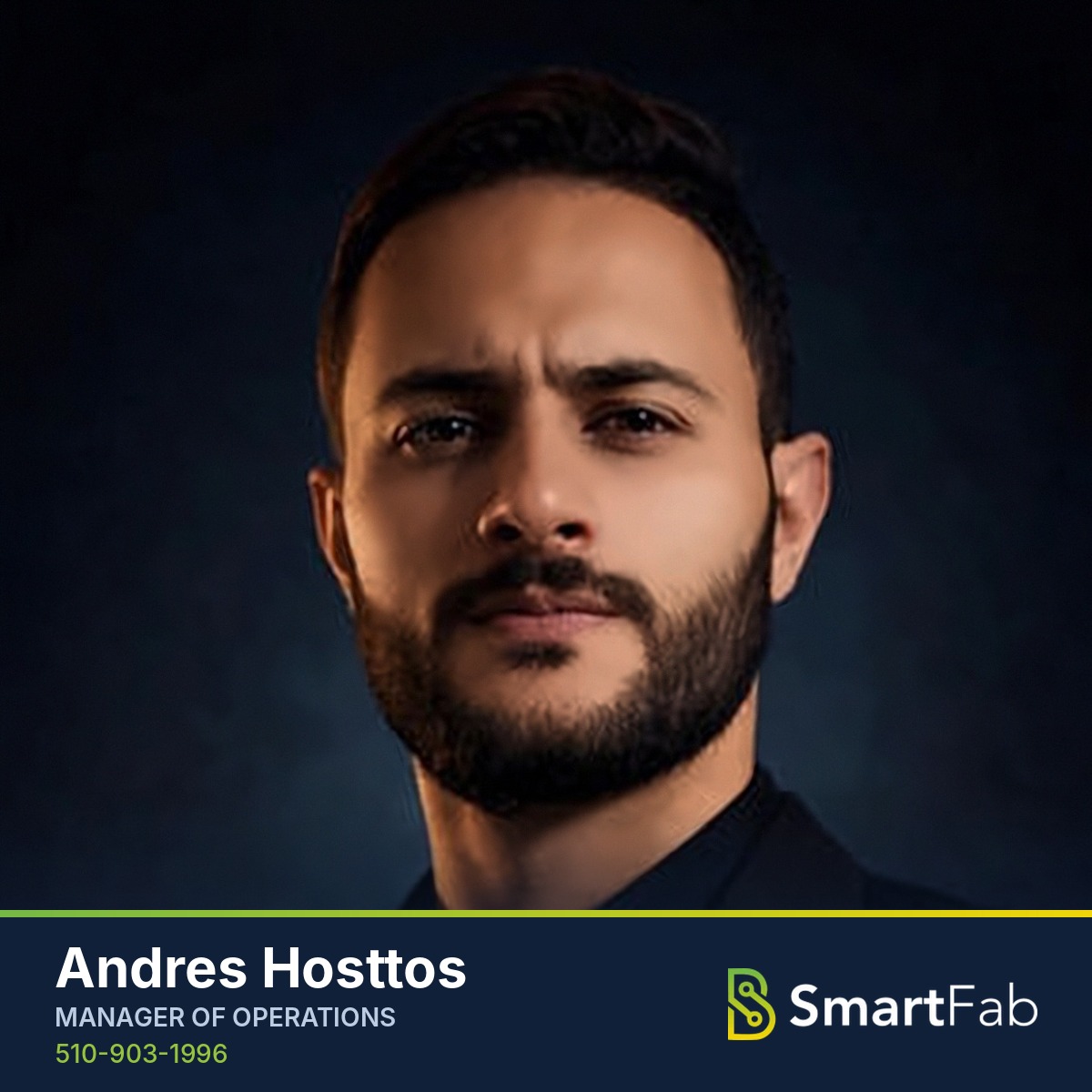 Portrait of Andres Hosttos